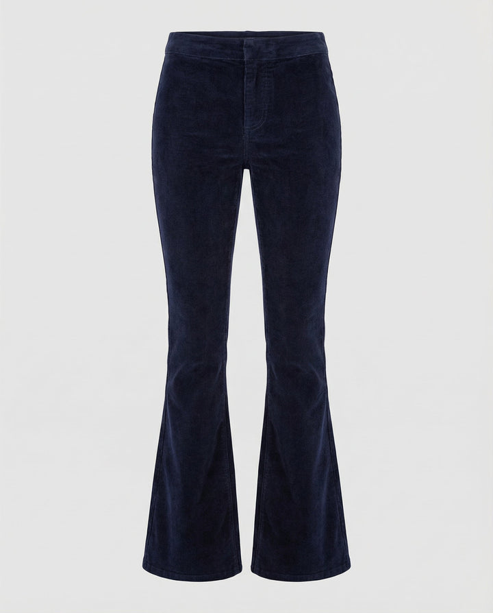 Comfortable Corduroy Flared Pants Women