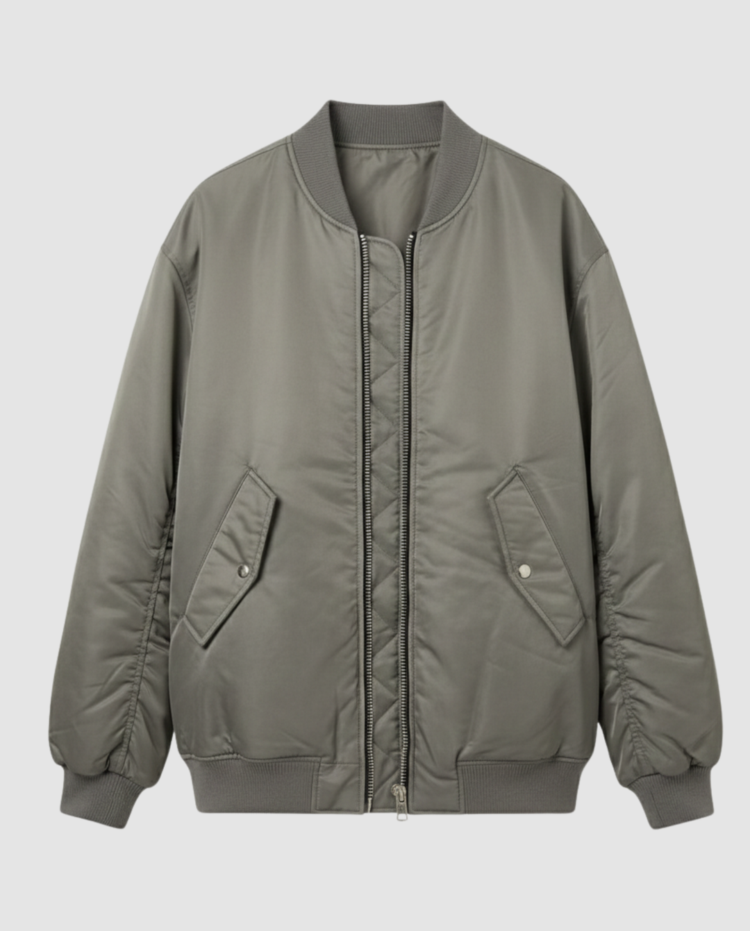 Casual Oversize Bomber Jacket