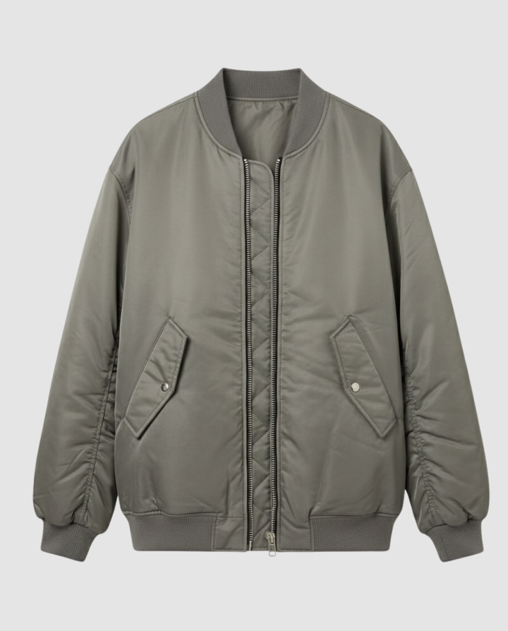Casual Oversize Bomber Jacket