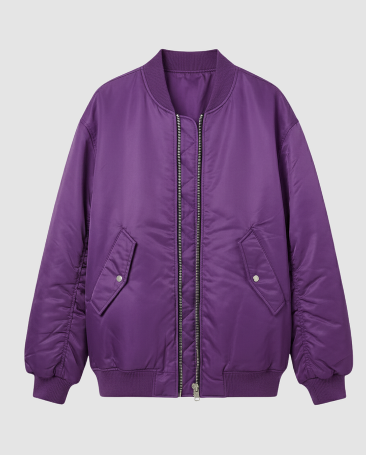 Casual Oversize Bomber Jacket