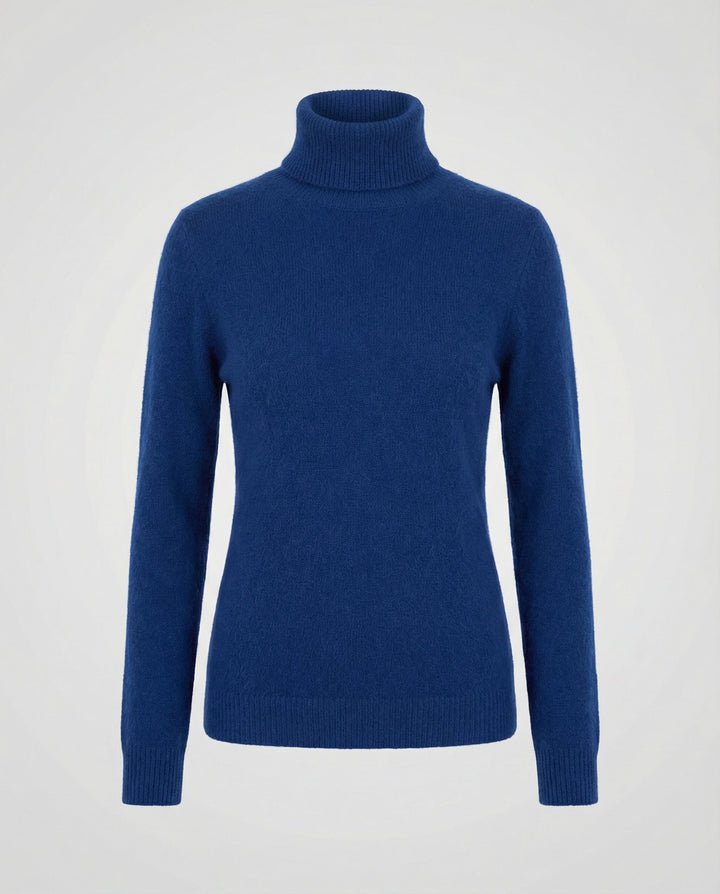 Soft Cashmere Roll Neck Sweater Women