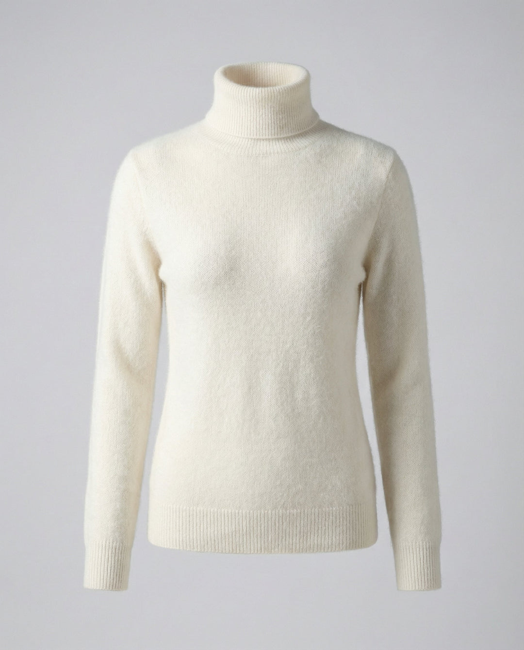 Soft Cashmere Roll Neck Sweater Women