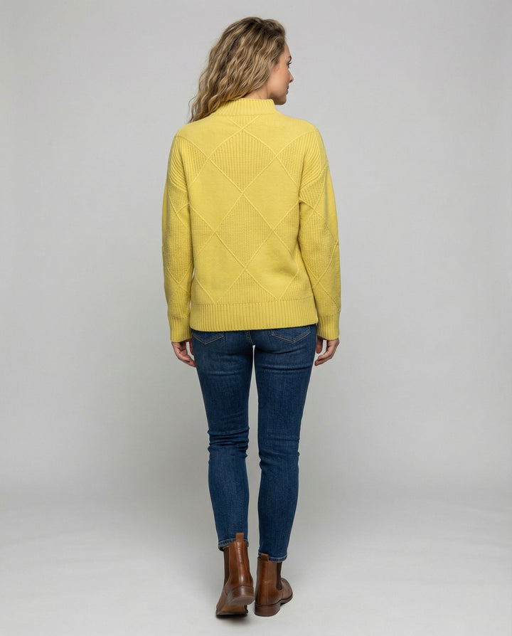 Soft Cashmere Roll Neck Sweater Women