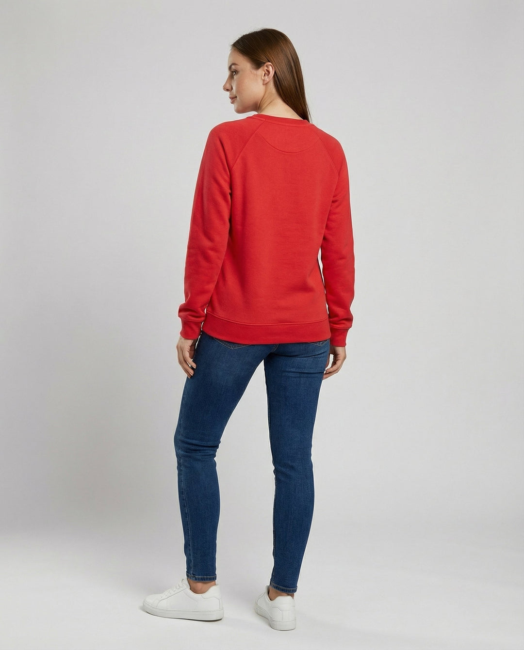 Comfortable Round Neck Sweatshirt Women