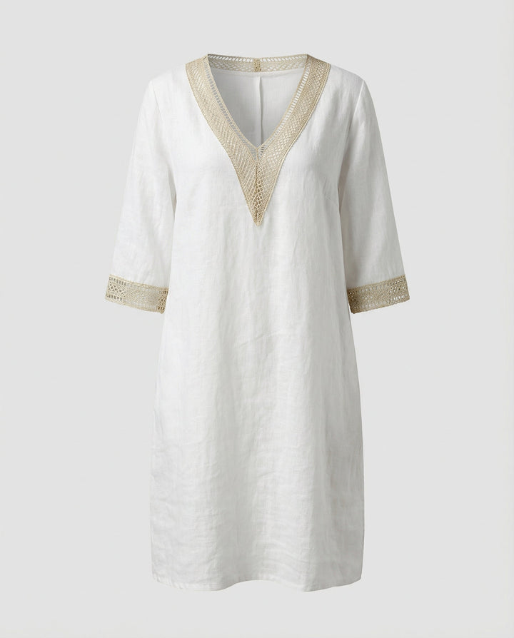Casual women's cotton dress