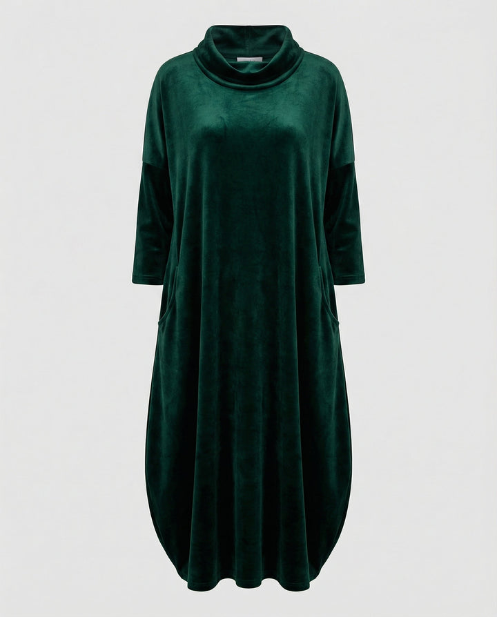 Elegant Velvet Dress Women