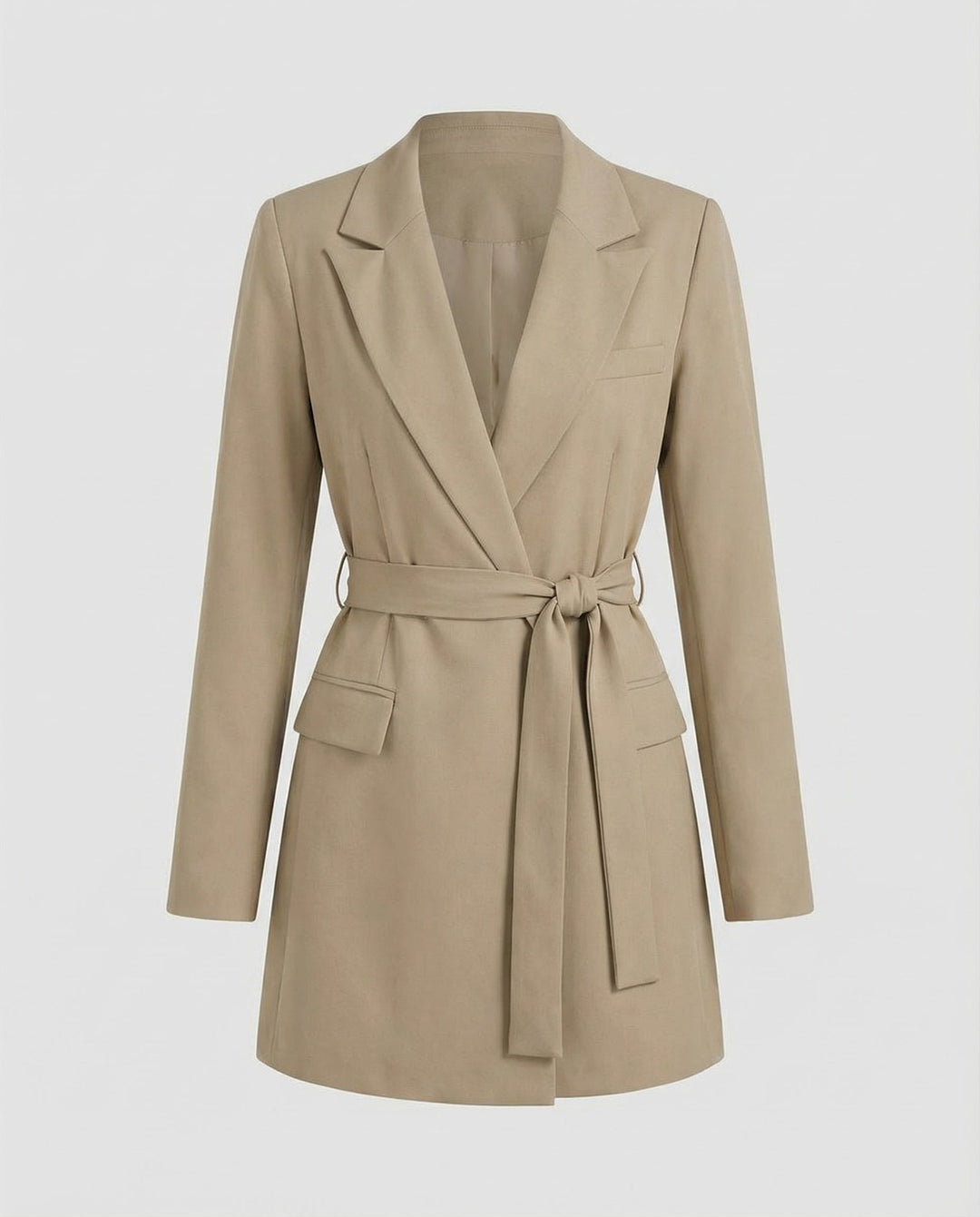 Elegant Black Blazer Dress Women
