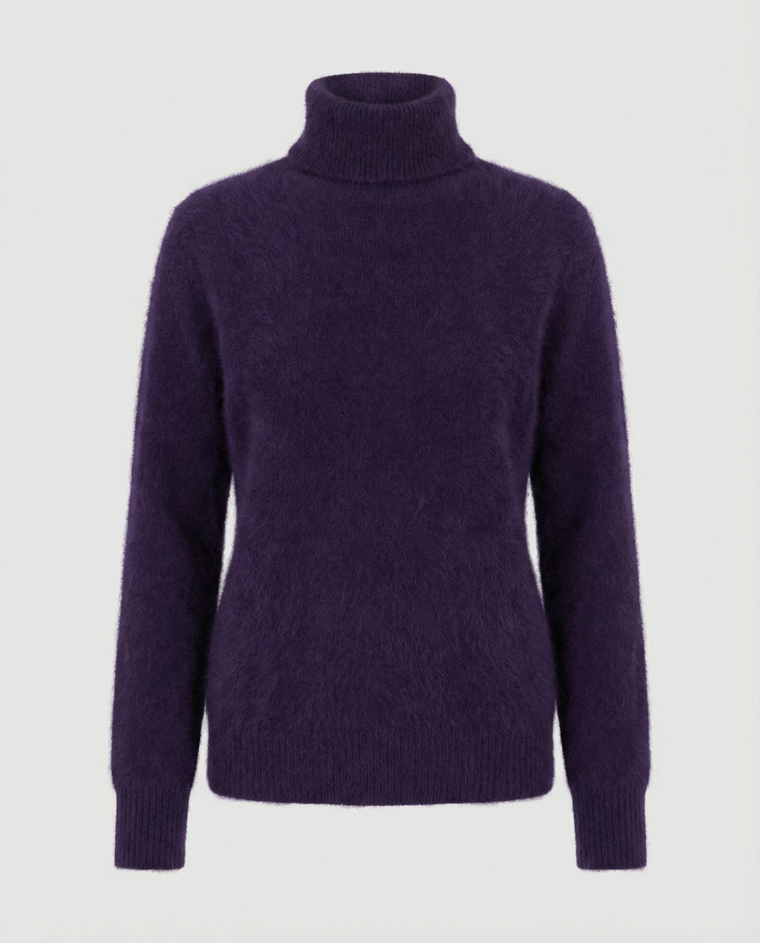 Soft Cashmere Roll Neck Sweater Women