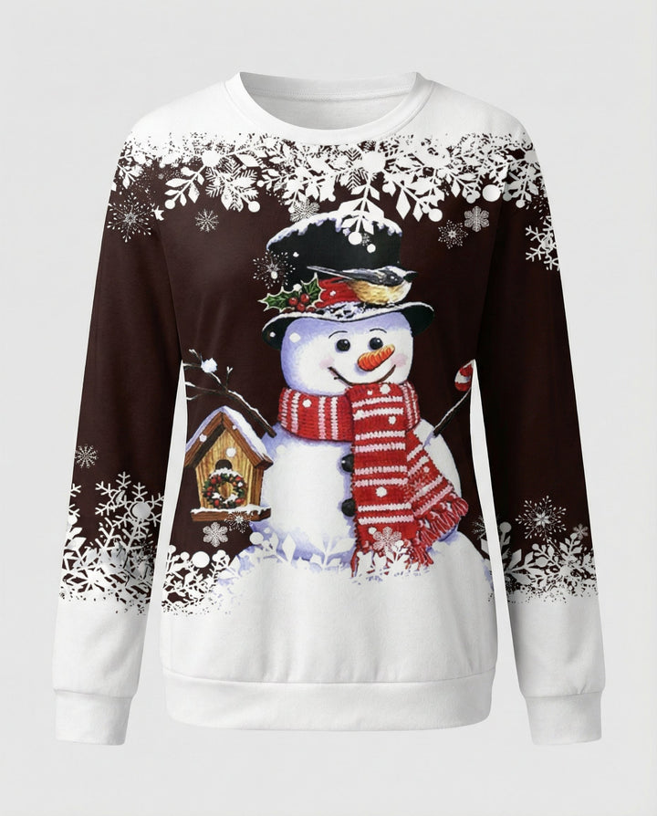 Colorful Snowman Design