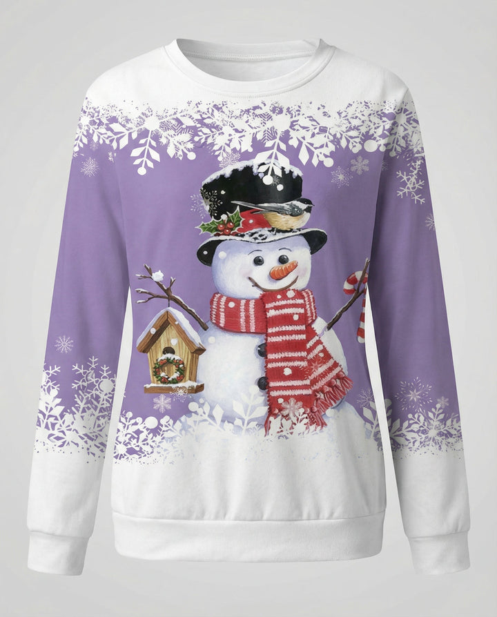 Colorful Snowman Design