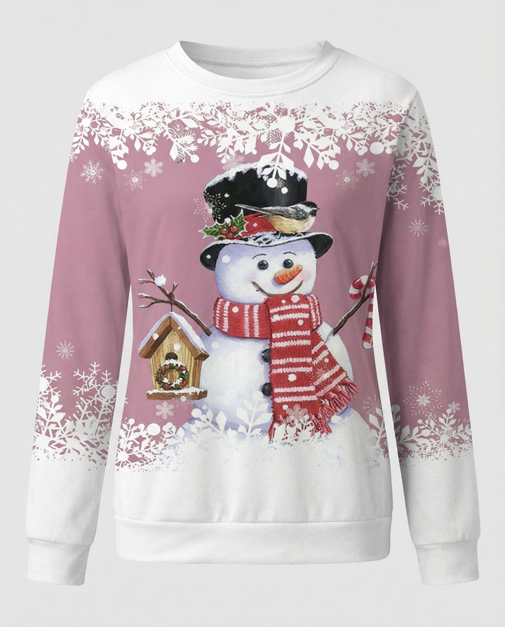 Colorful Snowman Design