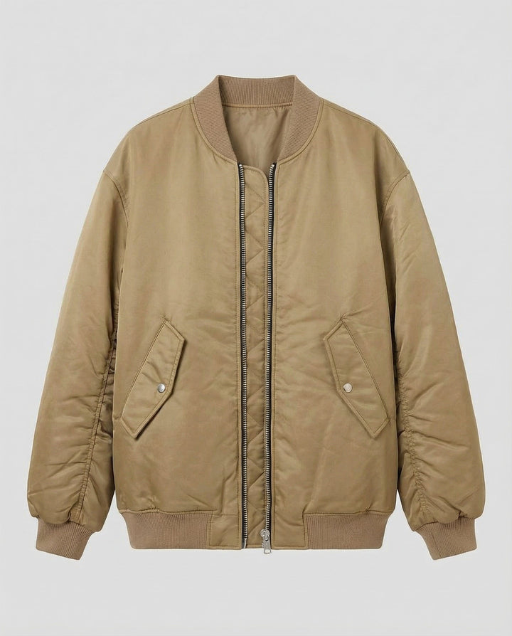 Casual Oversize Bomber Jacket
