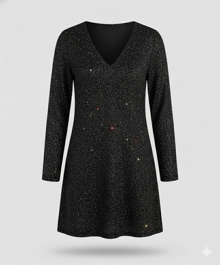 Women's Sequin Dress Long Sleeve