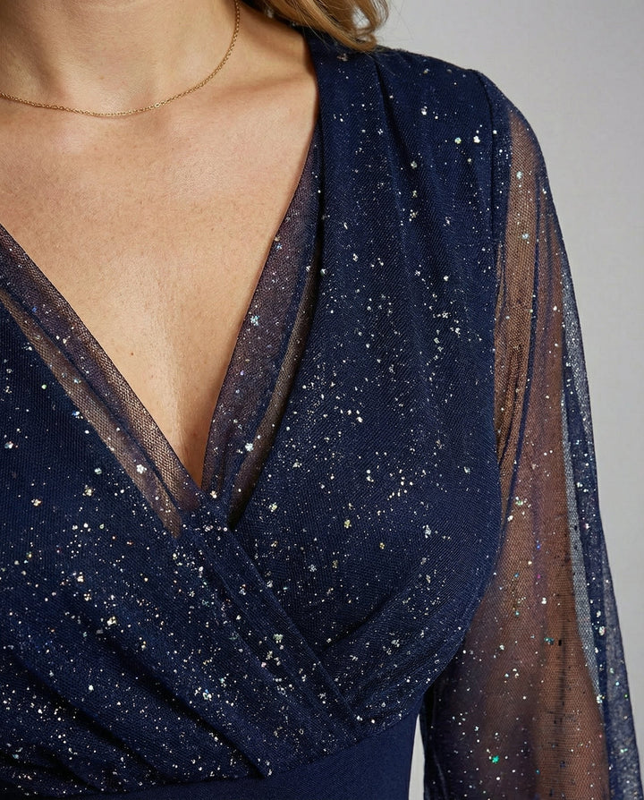 Elegant Sequin Party Dress Women