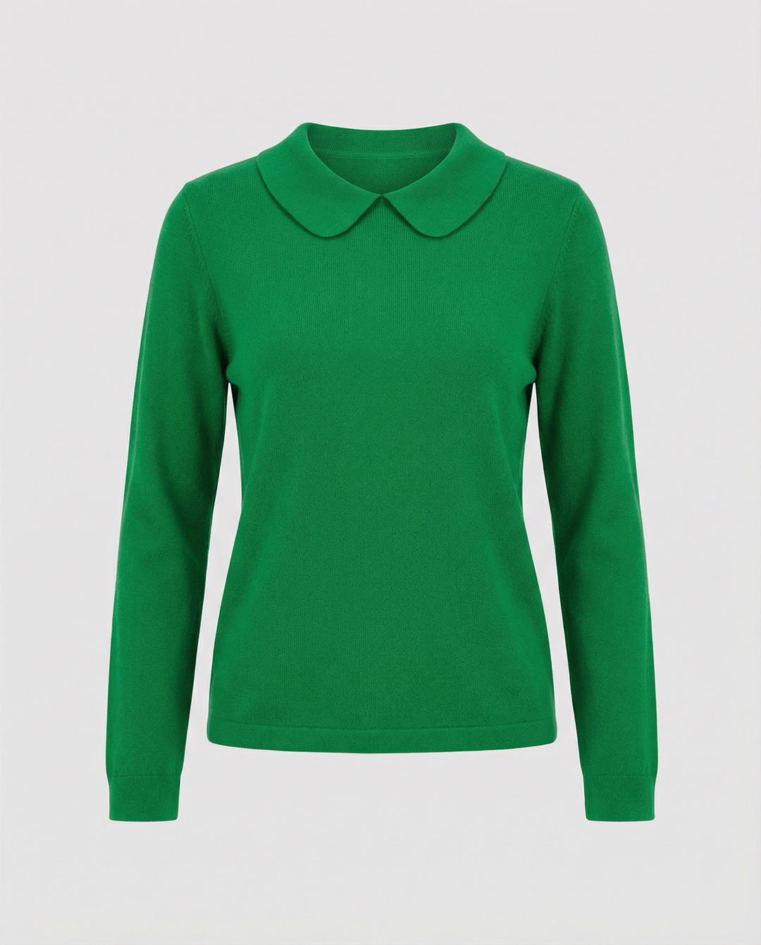 Collar knit sweater women's