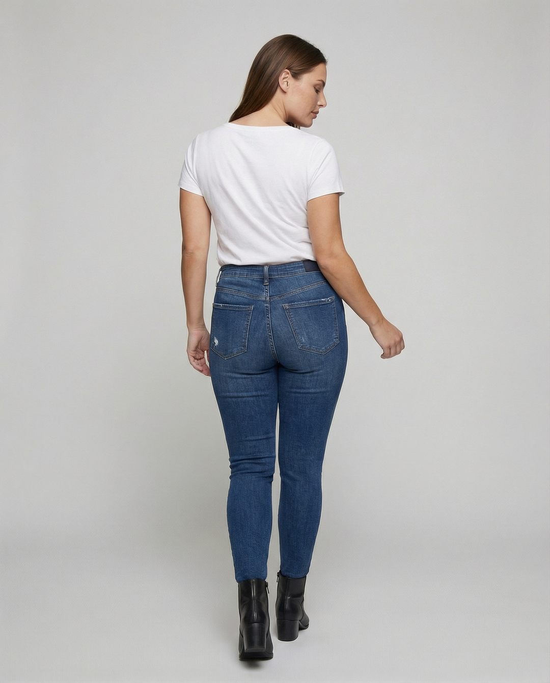 Elegant White Short Sleeve Blouse