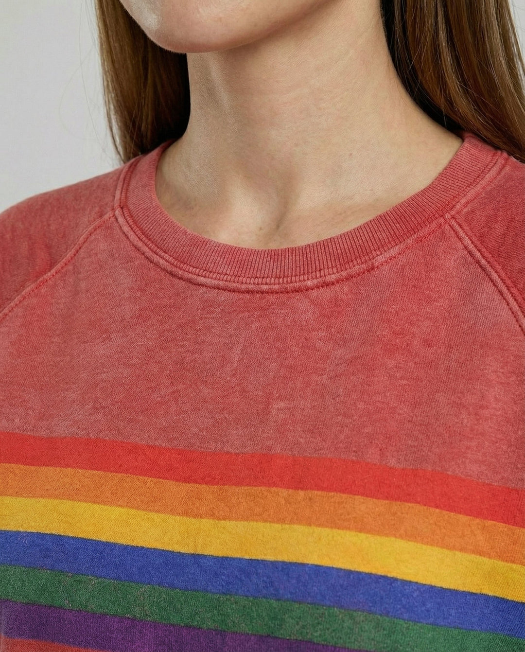 Soft Rainbow Sweater Women