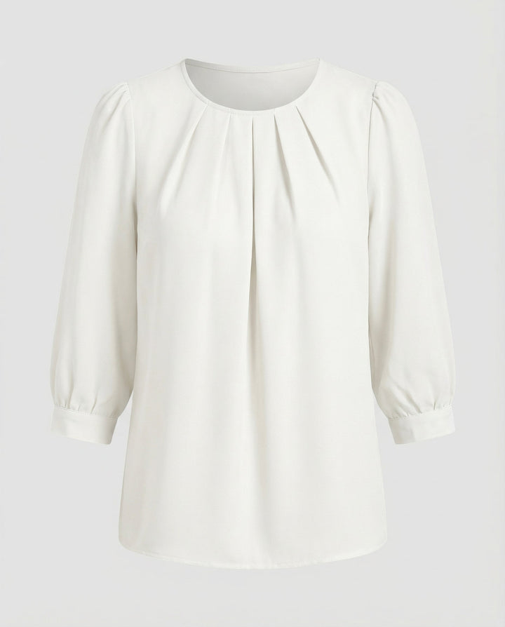 Elegant Satin Blouse Women