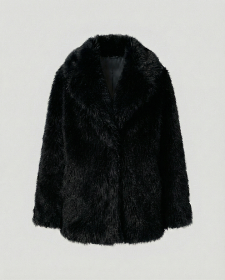 Soft Short Faux Fur Jacket