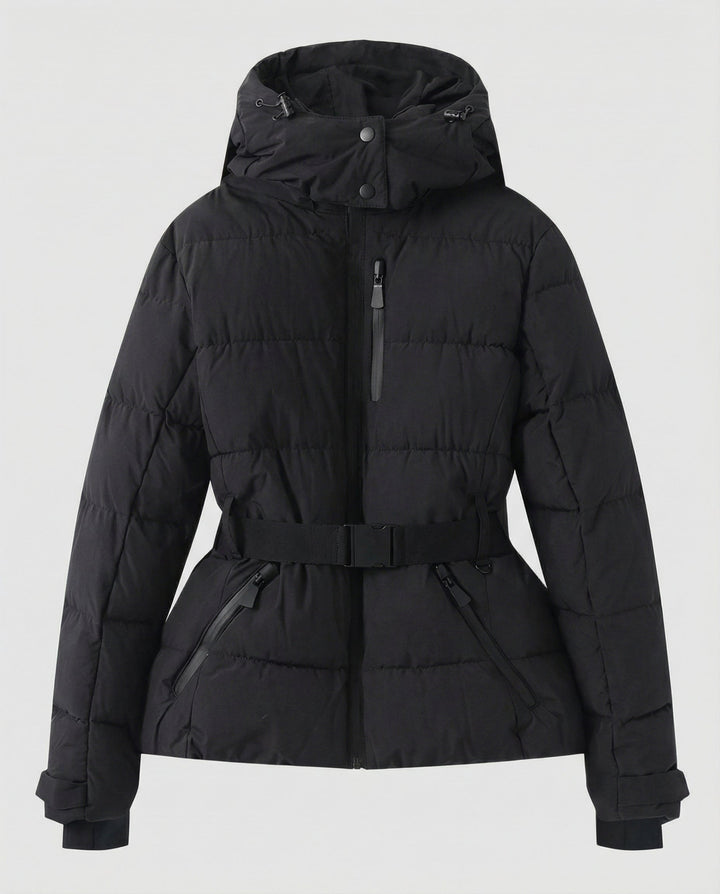 Quilted women's ski jacket