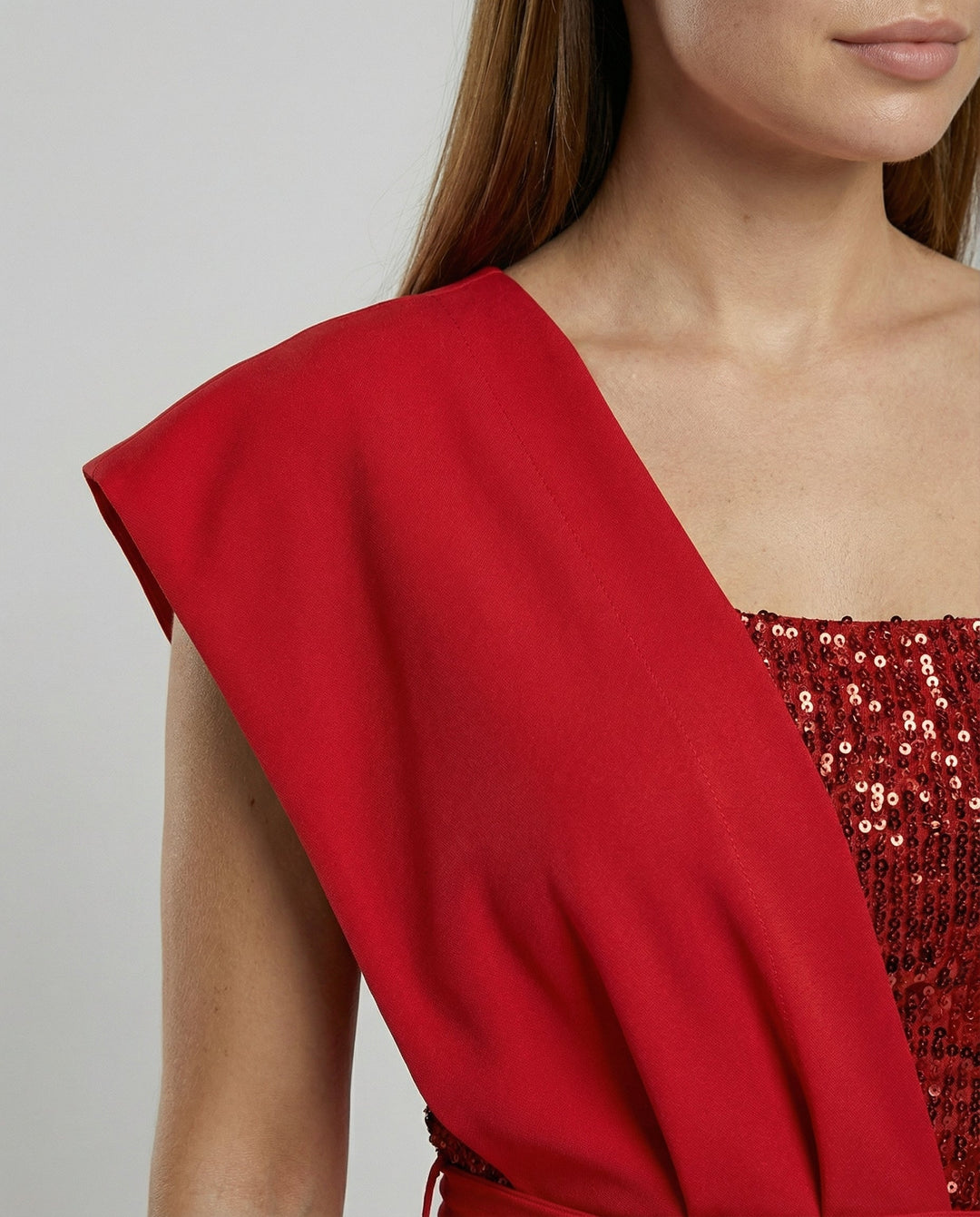 Patchwork Sequin Jumpsuit Women