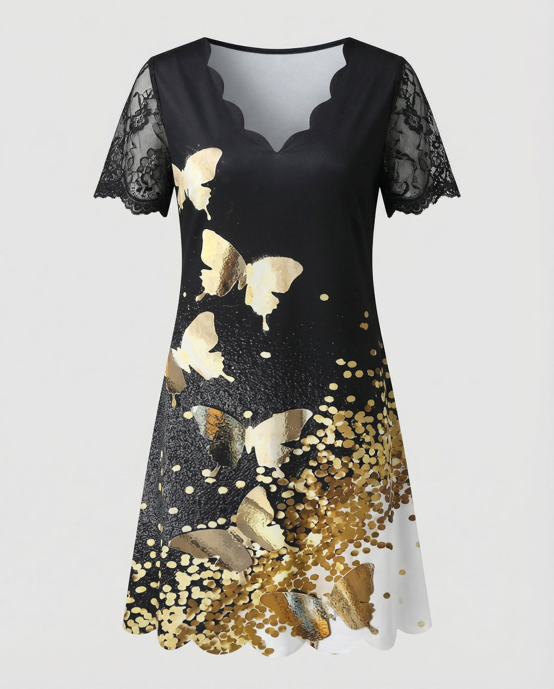 Elegant Detail Dress Women