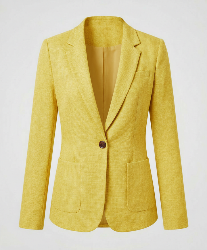 Ladies Elegant Long-Sleeved Blazer