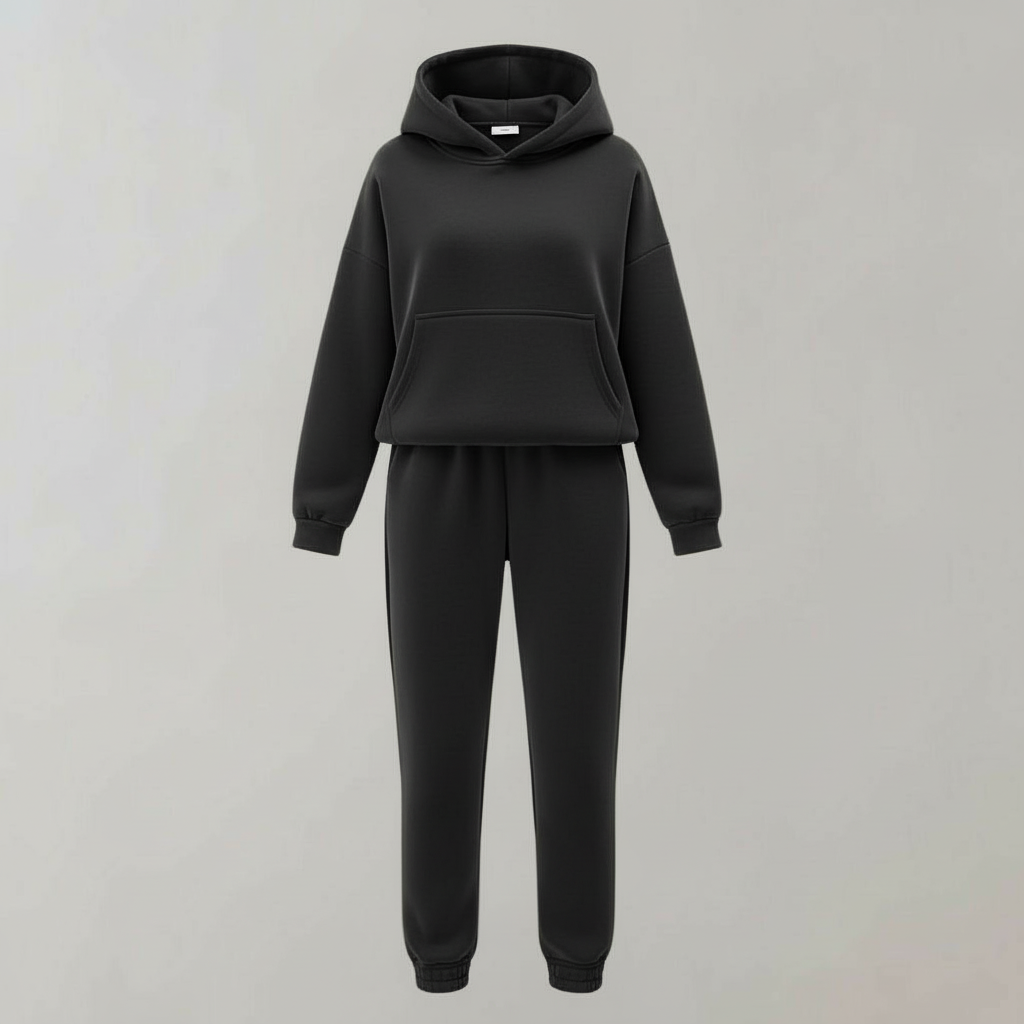 Retro Tracksuit Women Cotton