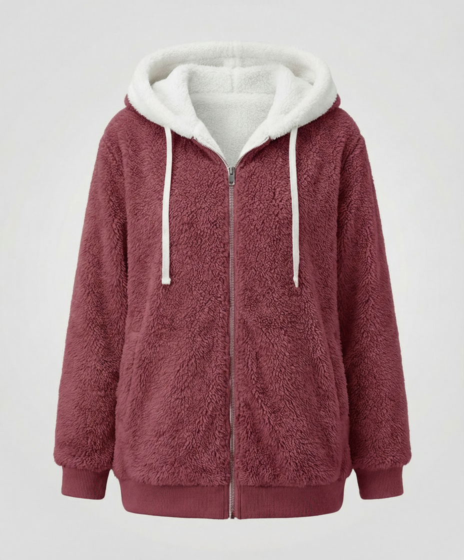 Oversized Teddy Jacket Women's