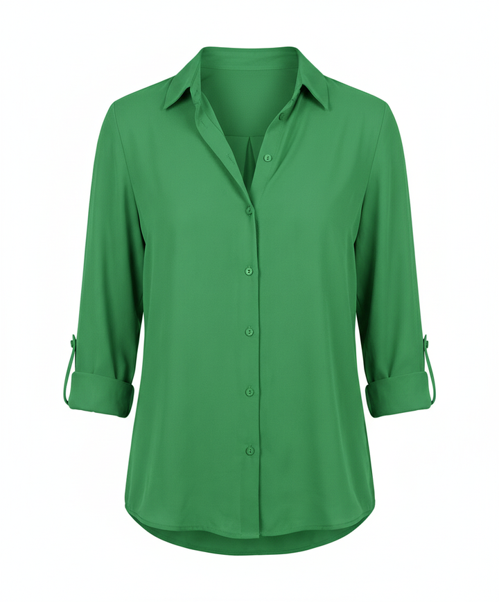 Elegant ladies blouse long sleeve