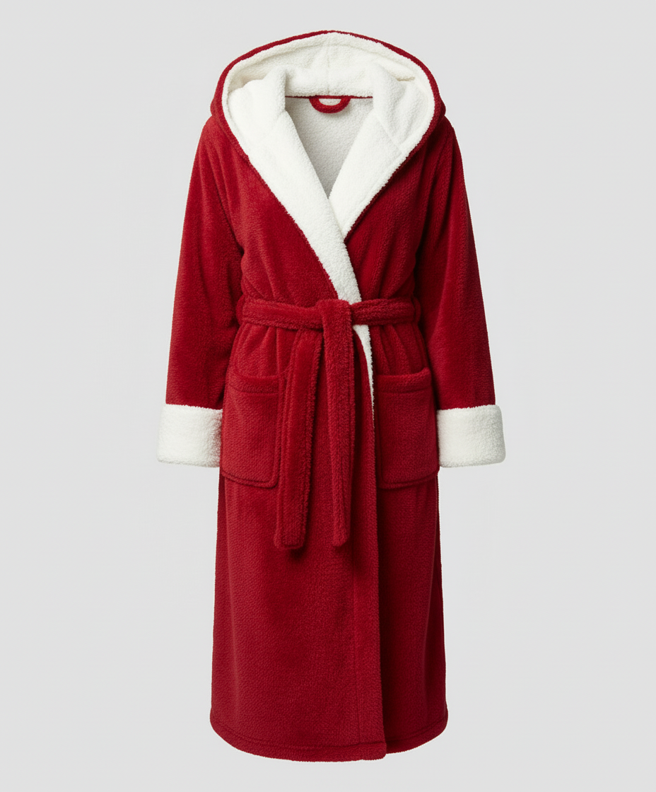 Cozy Fleece Bathrobe Women