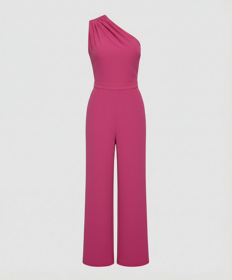 Elegant Overall Women Round Neck