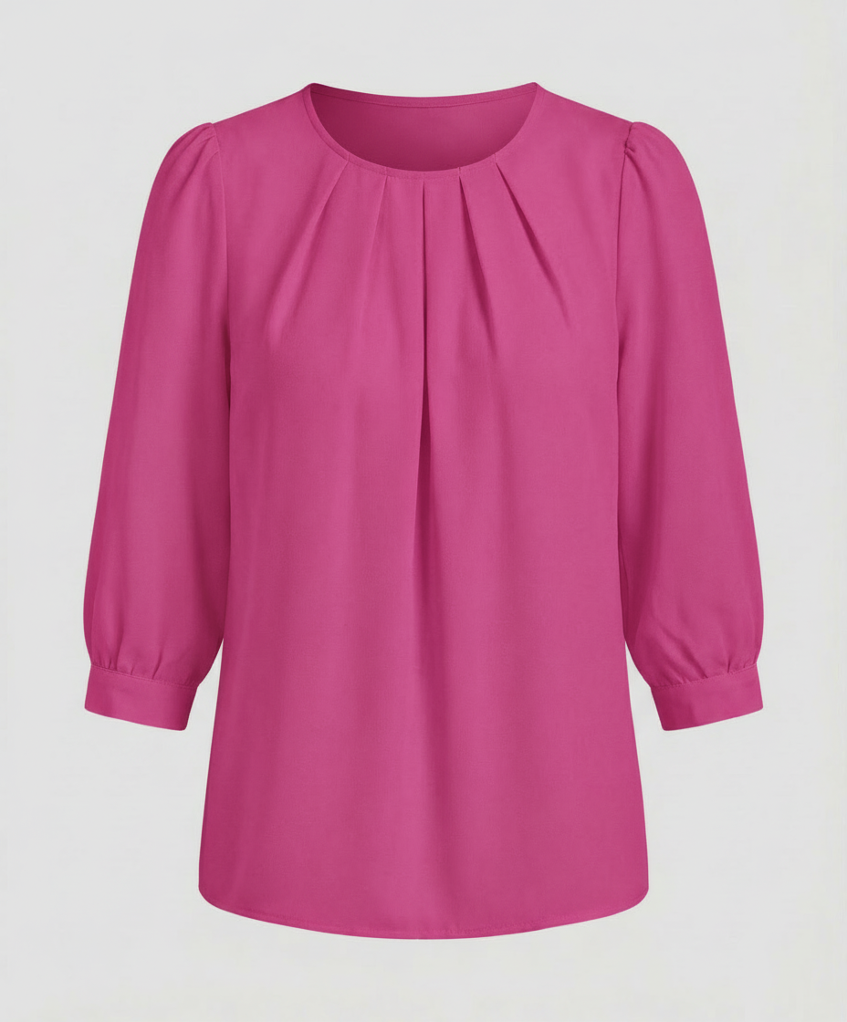 Elegant Satin Blouse Women