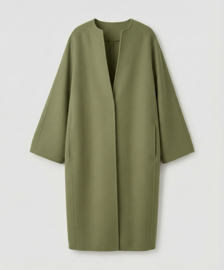 More Elegant Long Wool Coat Women