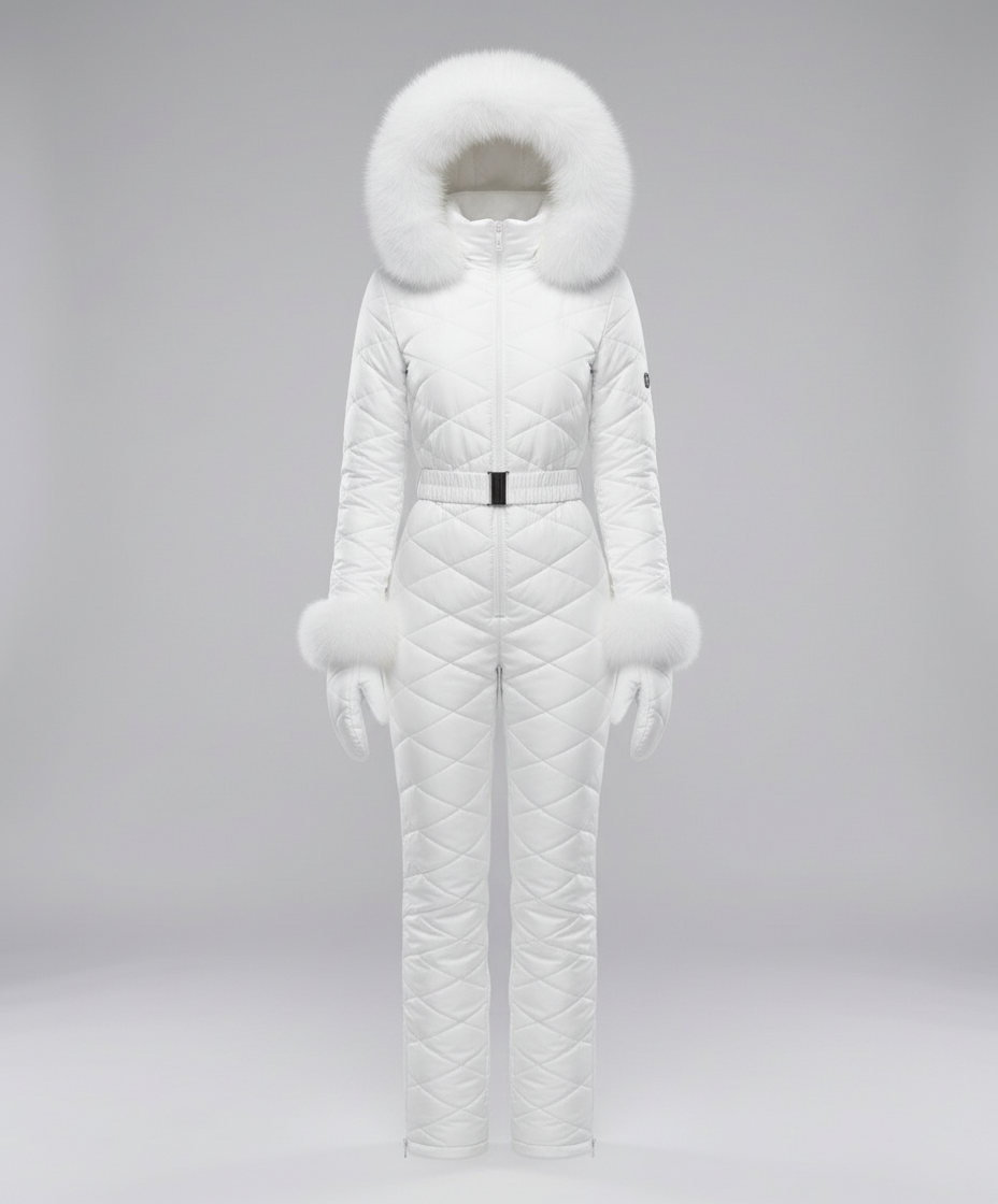 Elegant Women's Winter Jumpsuit Warm
