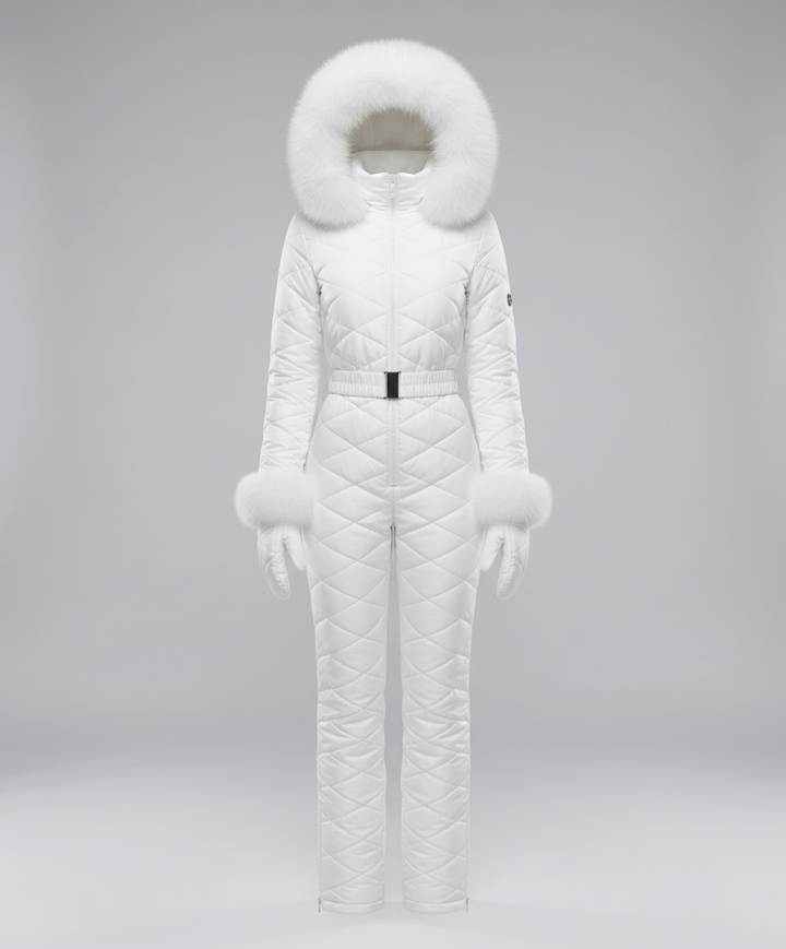 Elegant Women's Winter Jumpsuit Warm