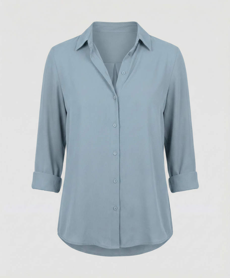 Elegant ladies blouse long sleeve