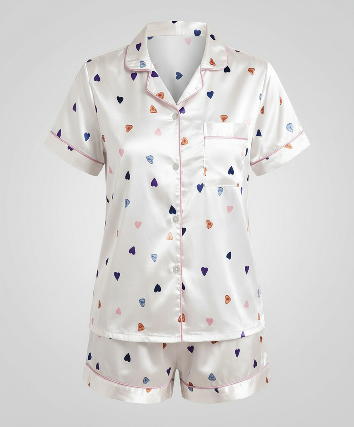 Satin Comfort Pajama Set Women