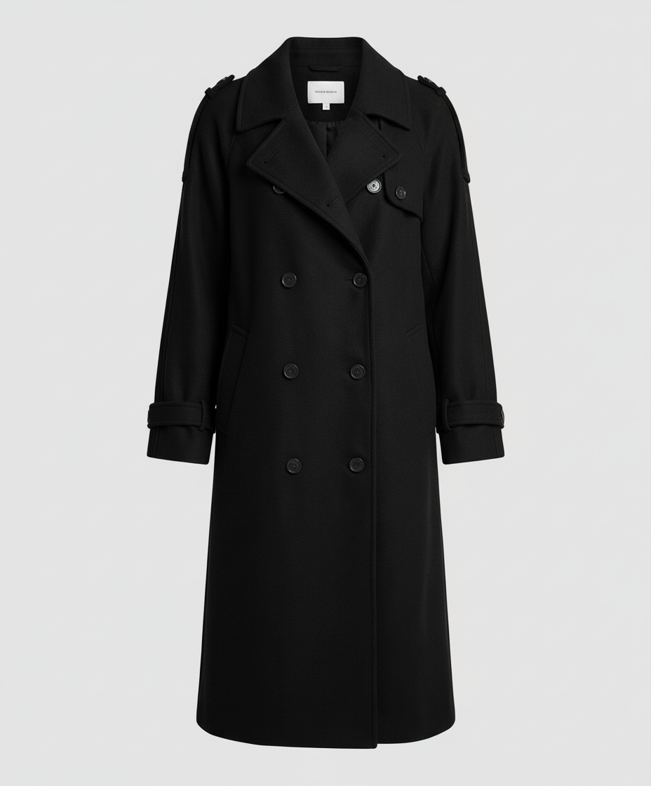 Women Boucle Coat Elegant