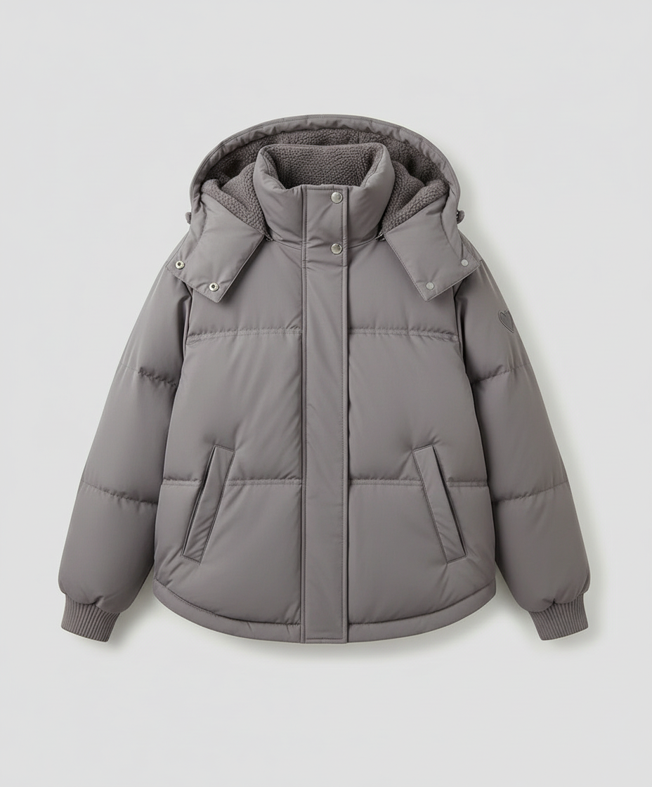 Warm Women's Winter Jacket Padded