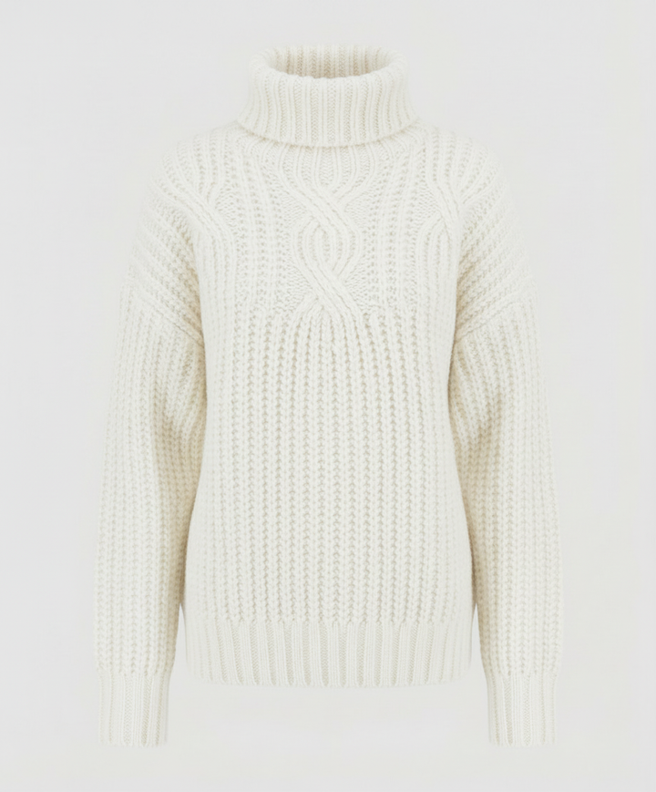 Comfortable turtleneck sweater women
