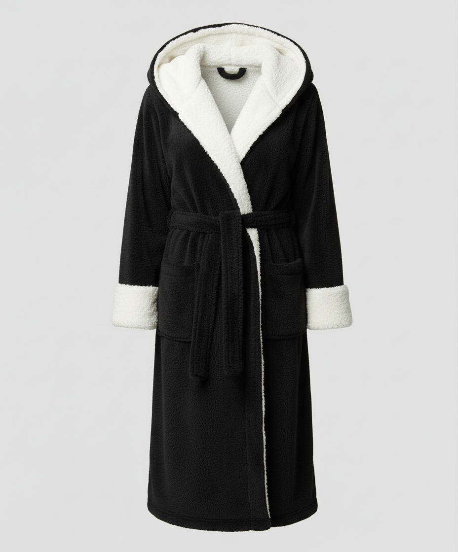 Cozy Fleece Bathrobe Women