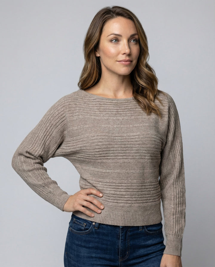 Relaxed Batwing Sleeve Women's Blouse