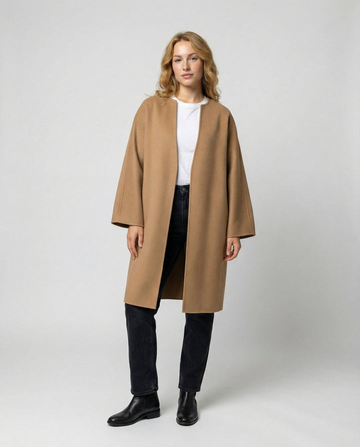 More Elegant Long Wool Coat Women