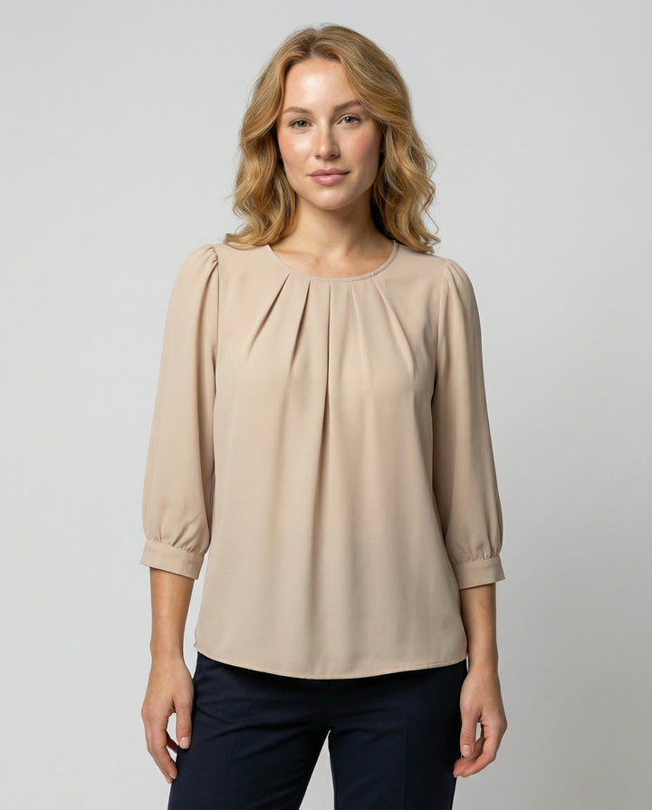 Elegant Satin Blouse Women