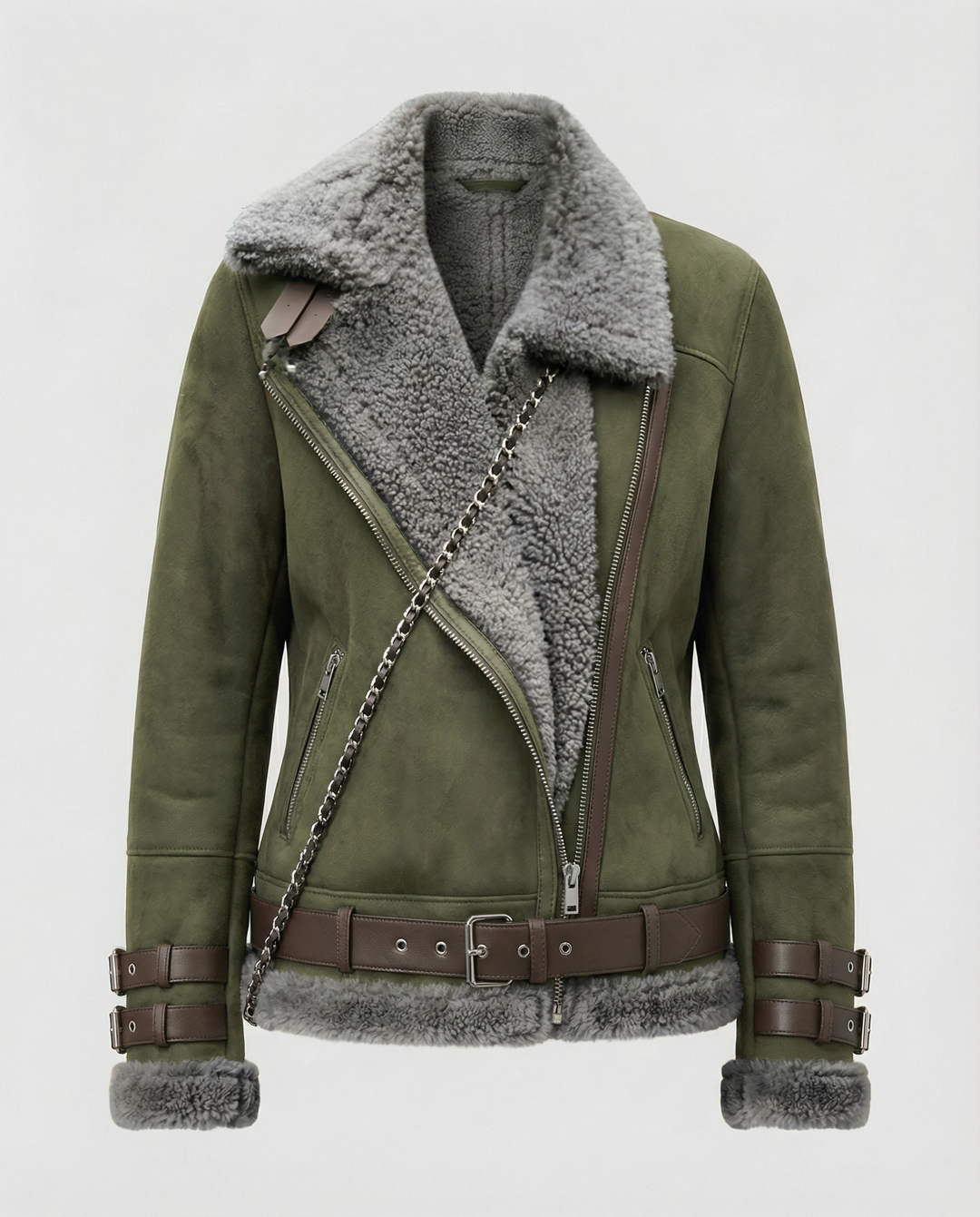 Padded Warm Biker Jacket