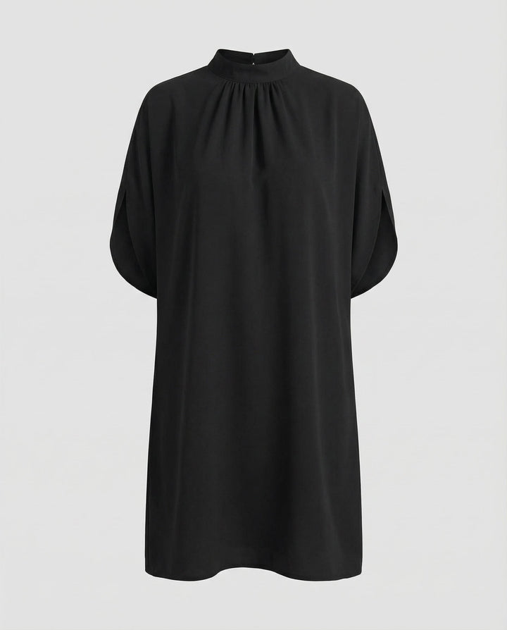 Elegant Batwing Sleeve Dress Women