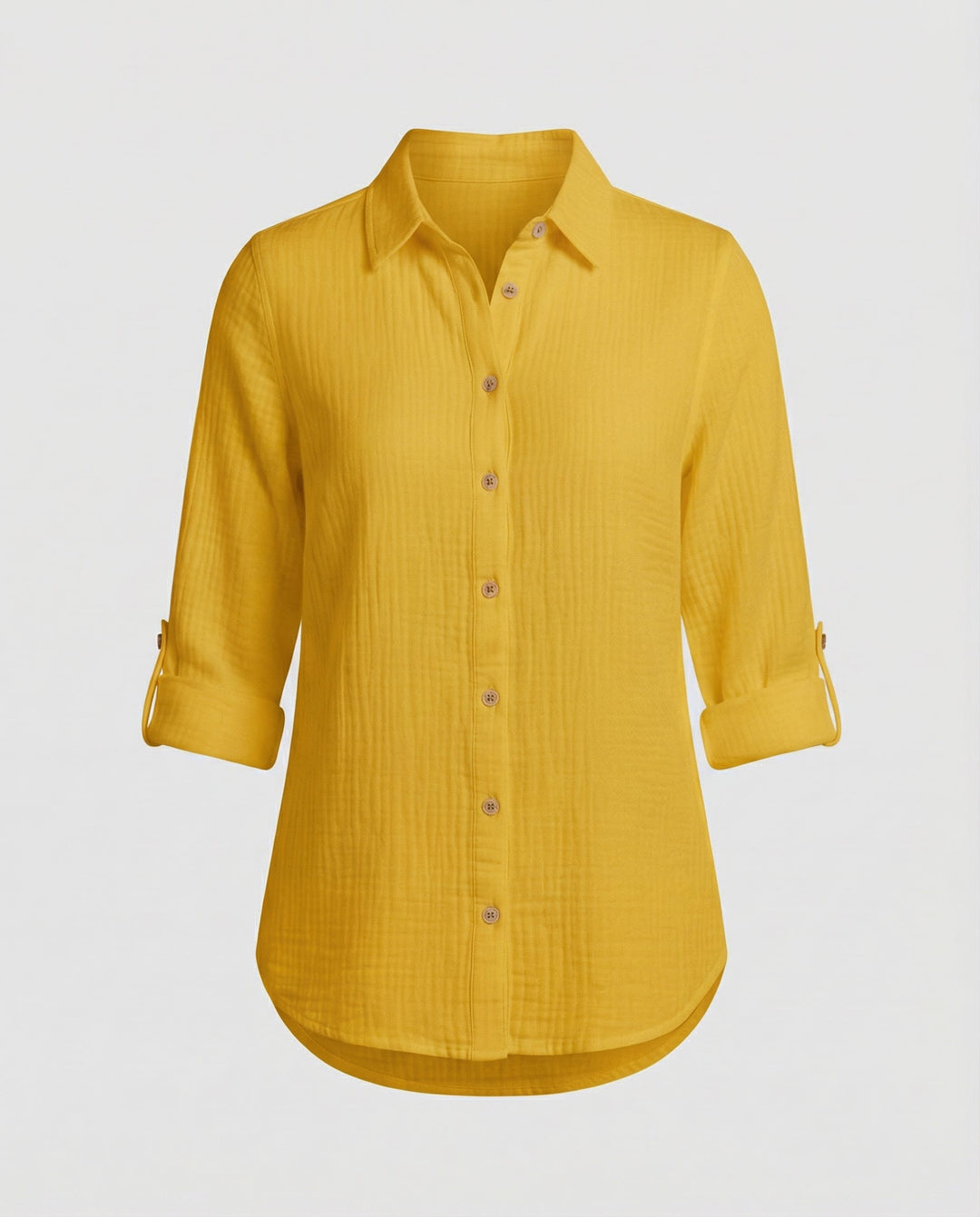 Elegant Ruffle Women's Shirt
