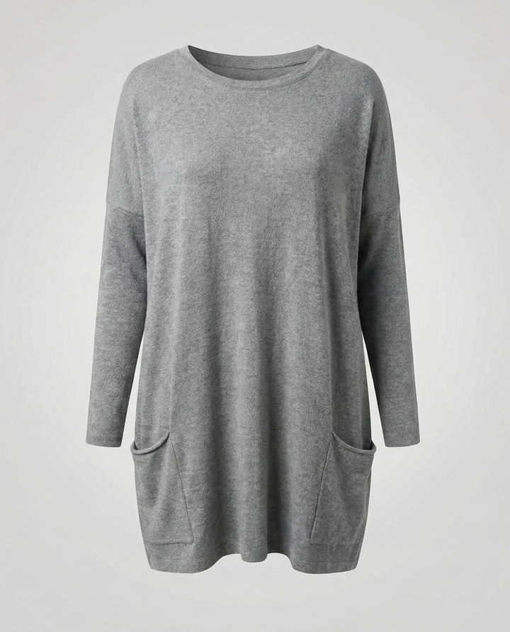 Casual women's long sweater