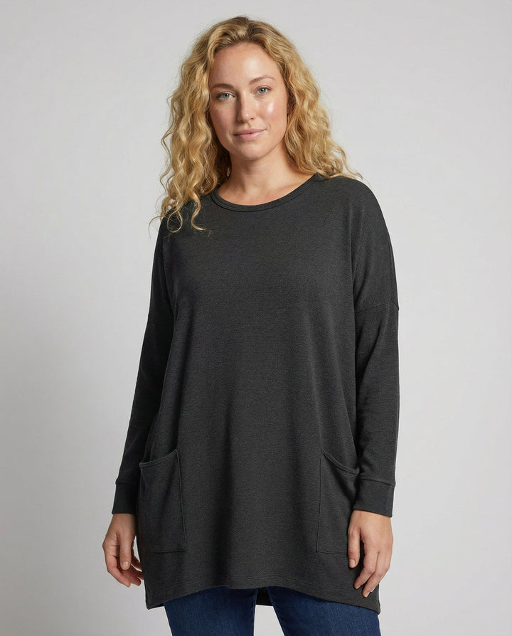 Casual women's long sweater